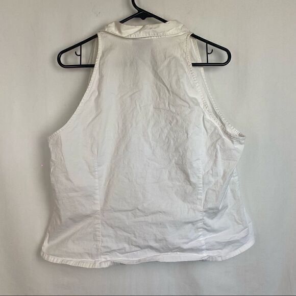 Venezia collared tank top shirt. - Picture 6 of 7